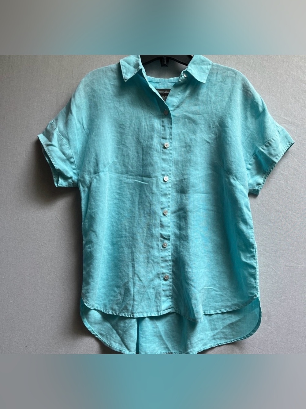 Tommy Bahama Short Sleeve Button-Up Linen short sleeve Shirt Sz XS